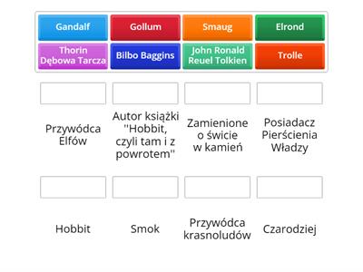 Hobbit, czyli tam i z powrotem - klasa 6