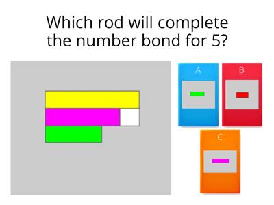 Story of a Number Quiz - cusienaire rod activity based on Ronit Bird ebook