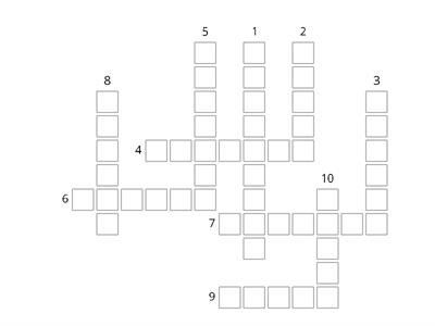 ESOL E2 Comparatives Crossword