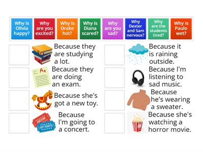 Why because - Recursos didácticos