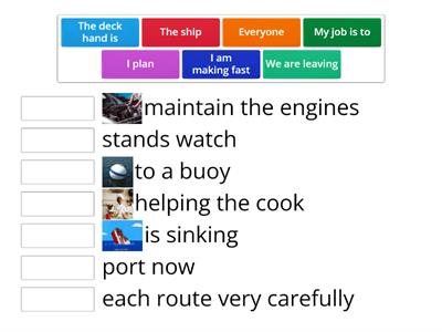 Chiefs and Officers- Simple Present & Continuous