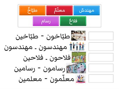 الوحدة الأولى : في حب الوطن - جمع المذكر السالم 