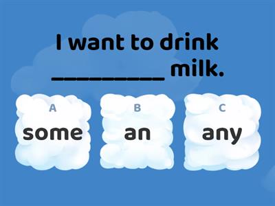 Countable and Uncountable nouns.