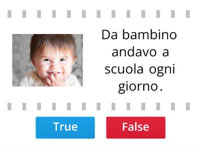 imperfetto/passato prossimo - choose the grammatically correct answer.