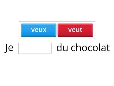 Pouvoir, vouloir, devoir, savoir présent indicatif 