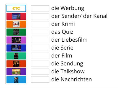 B12 Fernsehen Wortschatz