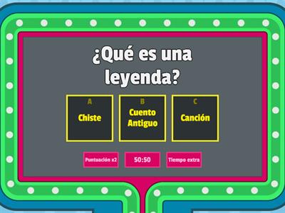 MITOS Y LEYENDAS PARA 2DO De PRIMARIA 