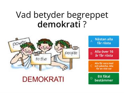  Demokrati - Diktatur