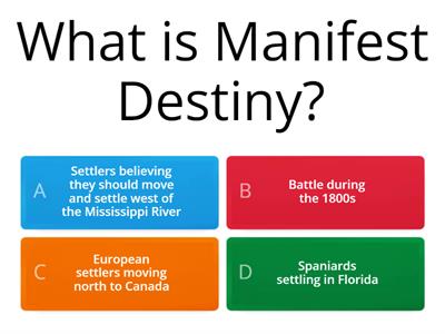 Manifest Destiny & Compromises