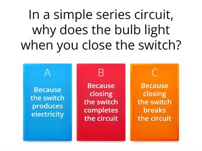 Circuits quiz