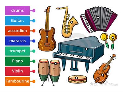 Musical instruments.