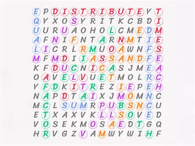 Math Wordsearch, G6