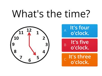 FF1 Time - O'clock