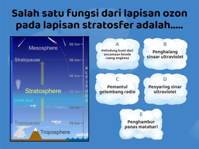 EVALUASI PEMBELAJARAN GEOGRAFI ( ATMOSFER )  By : NURUL AZIZAH AZ-ZAHROH_DESI PURNAMA_SALSABILA PUTRI