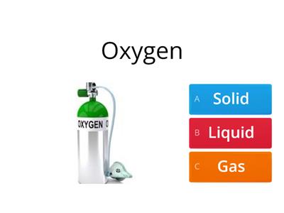 Solid, liquid or gas? Year 4