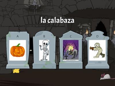 Cuestionario de Palabras Halloween