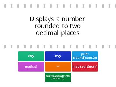 Python - Maths Symbols