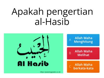 Pendidikan Islam TAHUN 6 : Al-Hasib
