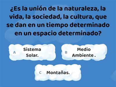 Preguntas del Medio Ambiente