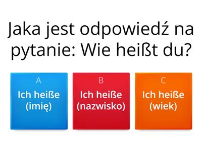 Język Niemiecki - pytania i odpowiedzi + więcej