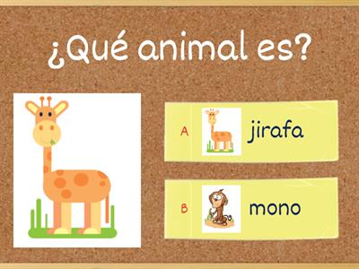 Los animales de la selva TODDLERS 2