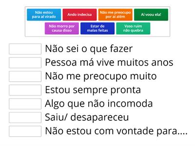 Expressões da língua Portuguesa
