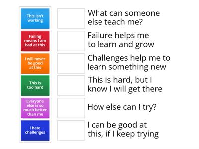 Fixed to Growth Mindset