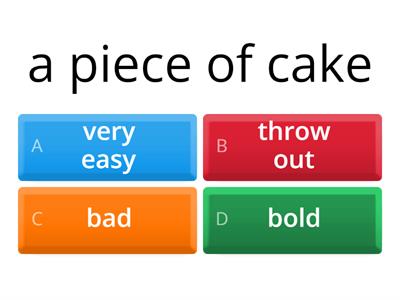 Mg 2.2 - General Revision - Underline the correct synonym of these words 