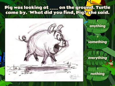 ВПР-7. Task 5. The pig and the pencil