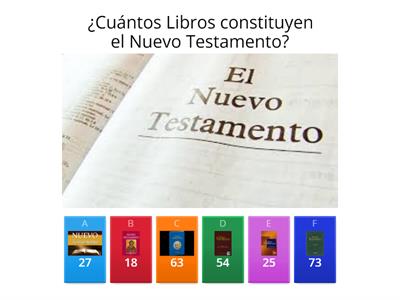 Origen del Nuevo Testamento (2do BGU)