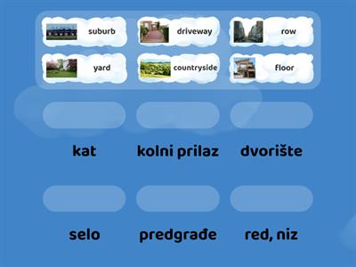 British homes - vocabulary exercise