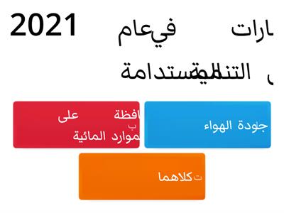  الإطار  النظري للتنمية المستدامة عاشر