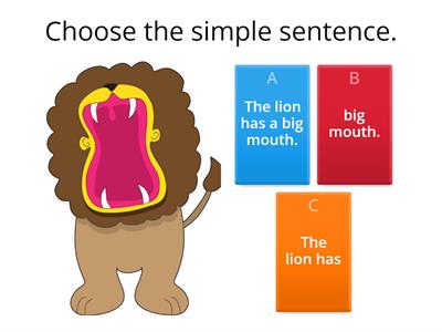 W1-2 - Simple Sentences