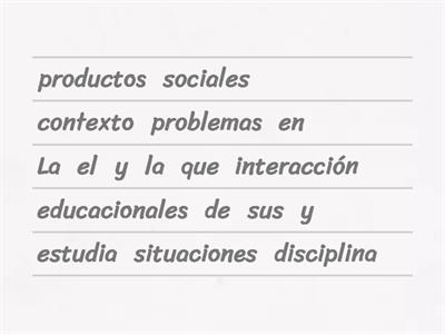 Psicología social de la educación