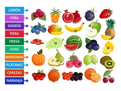 Vamos a aprender las frutas