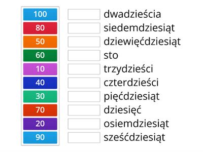 Polski jako obcy - liczebniki 2