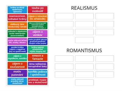 REALISMUS vs. ROMANTISMUS