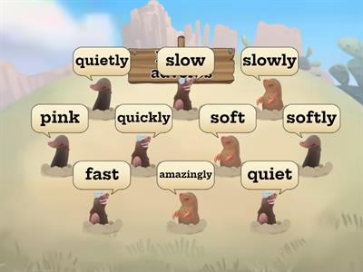 Whack A Mole Game (Adverbs)