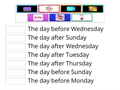  Days of the week  
