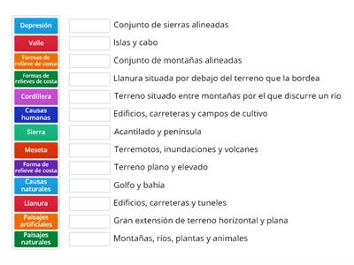 Relación vocabulario