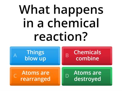 Chemical Reactions!