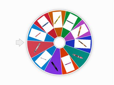 KG3 (Spin The Wheel) - What colour is the crayon? (Colours in different languages)