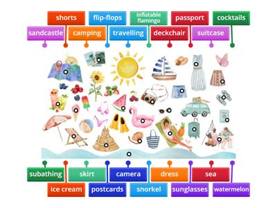 Summer vocabulary