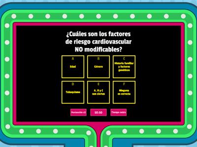 Factores de riesgo cardiovascular FCV