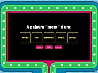  Verbos-Lingua Portuguesa(5 ano)