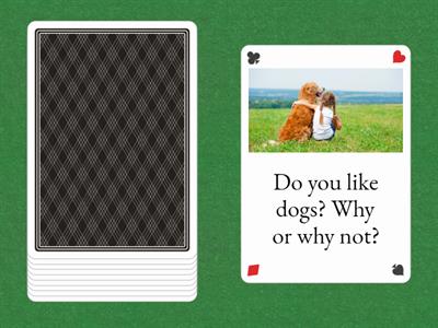 Dog Speaking Cards