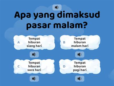 Kegiatan 1 - Bahasa Tulis Membaca (Jalan-jalan di akhir pekan)