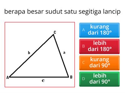 JENIS JENIS SEGITIGA