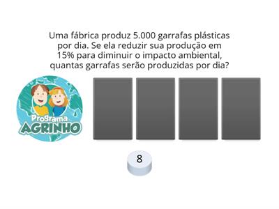 Desafio Agrinho: Matemática e Meio Ambiente