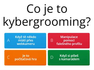 Bezpečnost na internetu - kybergrooming